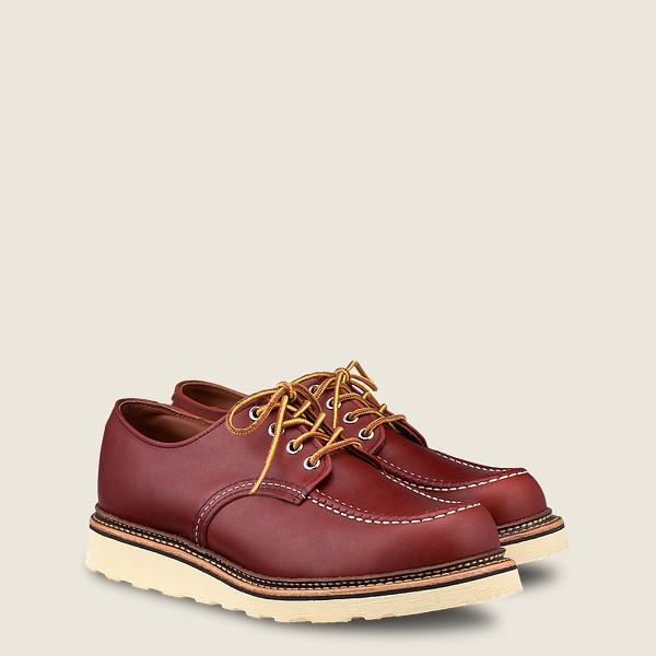 Red Wing Oxford Burgundy - Mens Classic - Russet Portage Leather - 0915-NXRHL